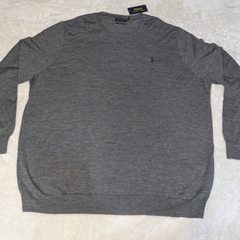 Polo by Ralph Lauren Gray Men's Sweater